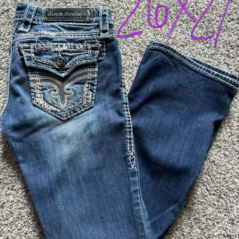 Rock Revival Women's Blue Jeans